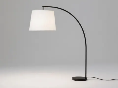 AI-generated floor lamp product photo