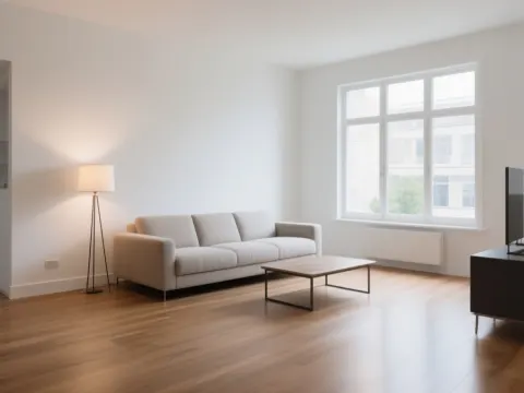 AI-generated modern living room demo photo