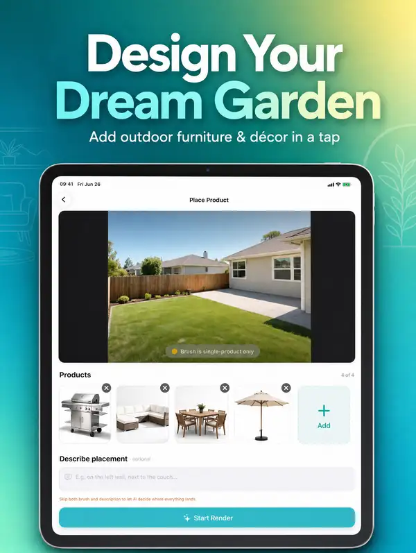 iPad — dream garden