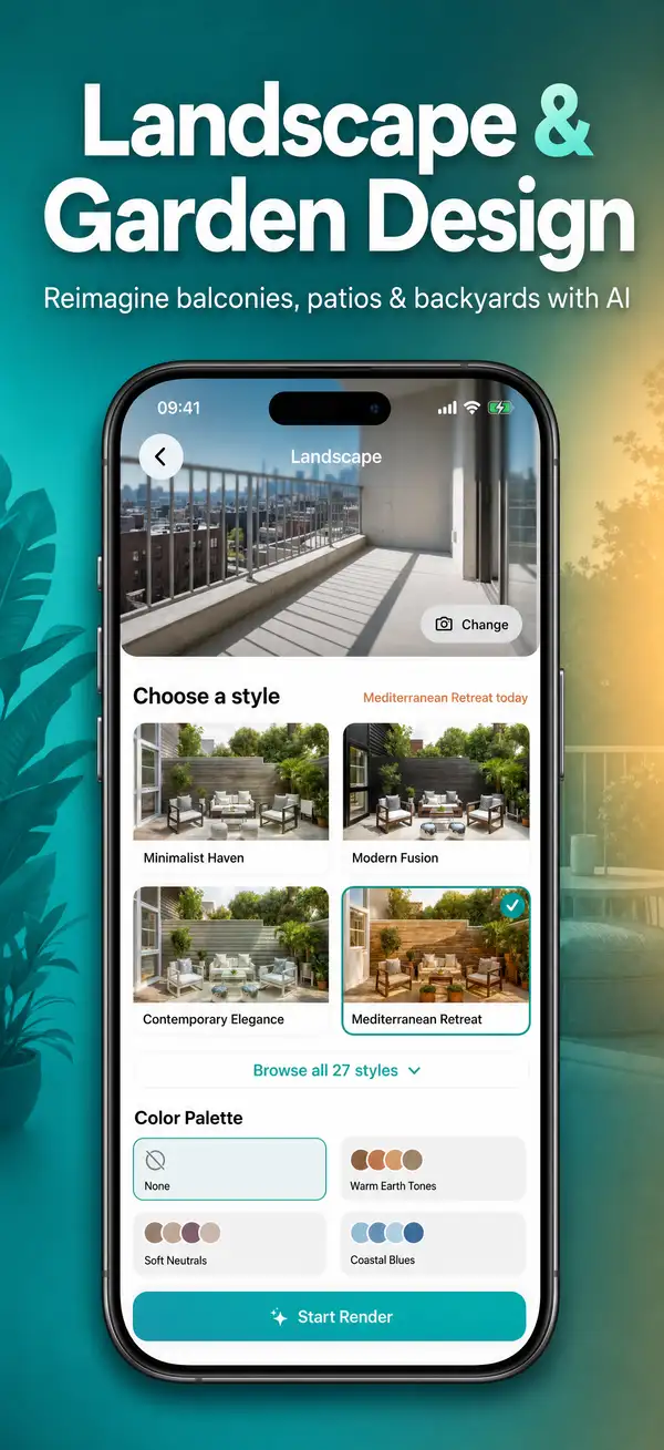 iPhone — landscape & garden