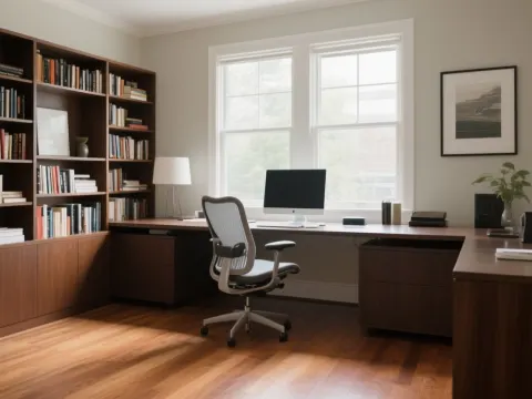 AI-generated home office demo photo